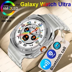 For Samsung Galaxy Watch Ultra AMOLED Compass Smart Watch Men NFC  Bluetooth Call GPS Track Waterproof Women Smartwatch 2024 New