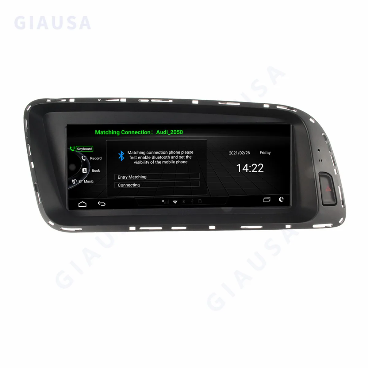 Android12  8+64GB CarPlay For Audi Q5 2009-2016  2G 3G Car Multimedia Player IPS Touch Screen Navi GPS 4G WiFi DSP Radio Carplay