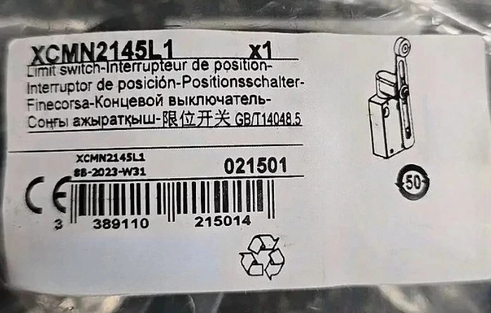 

Brand New Original XCMN2145L1 Limit switch Made in Indonesia Fast delivery