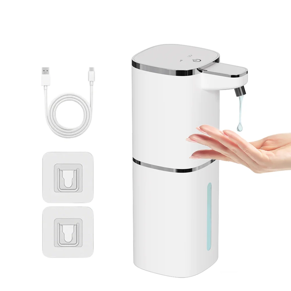 An der Wand montierter intelligenter Induktions-Seifenspender mit berührungslosem automatischem Sensor, Handreinigung, Waschmaschine für Küche und Badezimmer