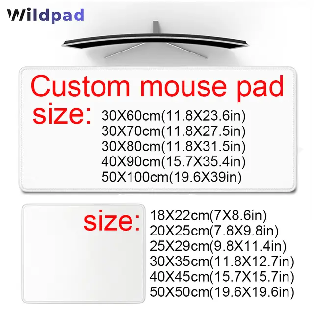 Custom Mouse Pad Print Diy Large Playmat Gaming Customized Mat XXL