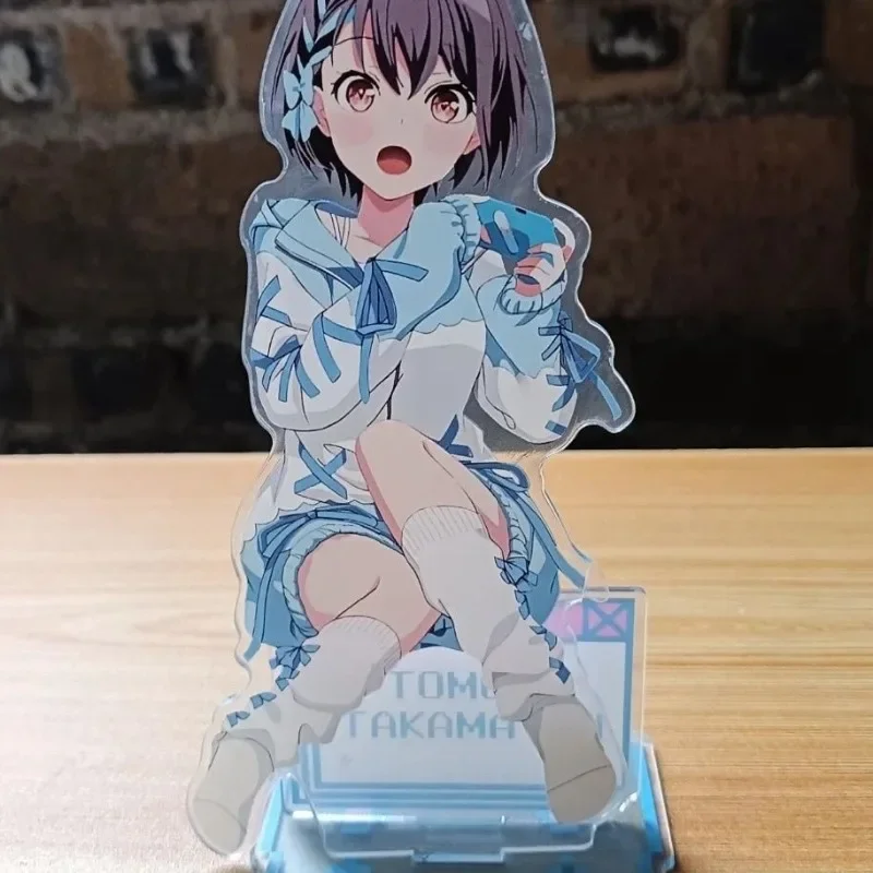 New Takamatsu Tomori Acrylic Stand Figure BanG Dream! Anime Peripherals Bedroom Dormitory Desktop Cartoon Originality Ornament
