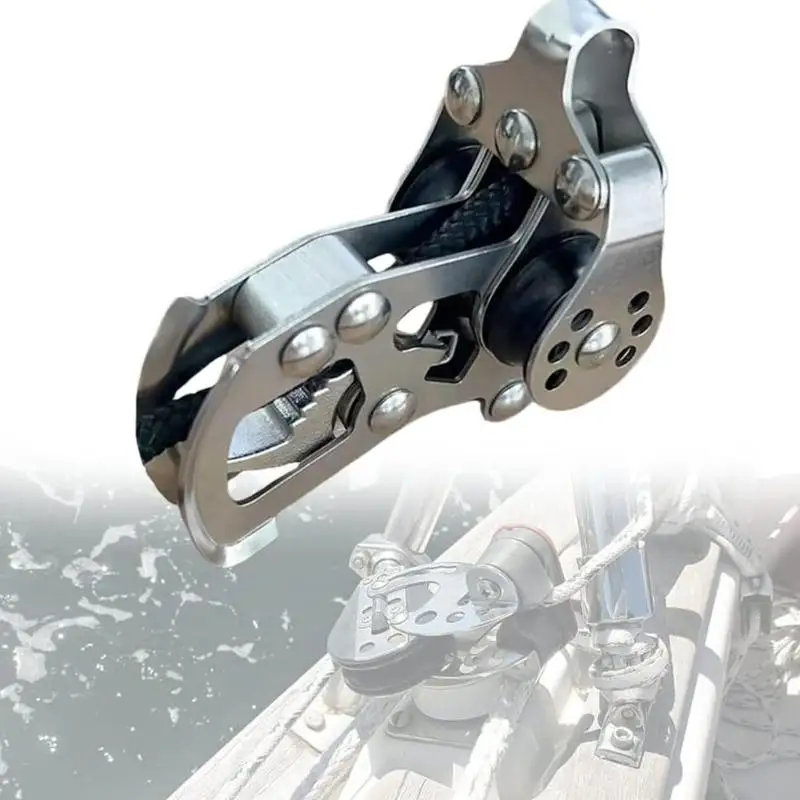 Rustproof Nylon Bushing Pulley For Marine Environments And Surfing Cruising 