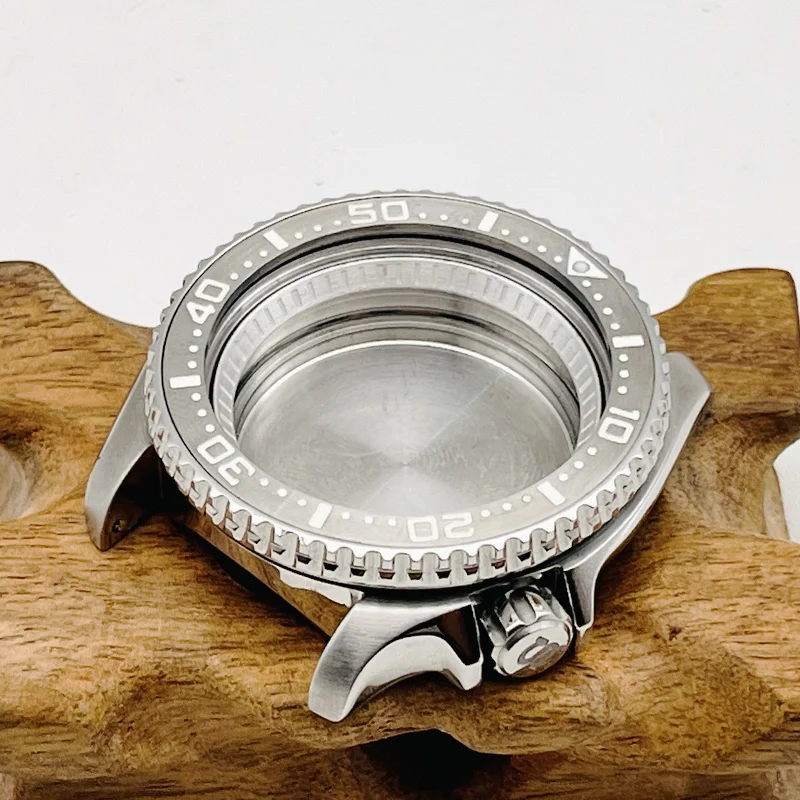 41mm Mod SKX007 SRPD Watch Case Sapphire glass NH35 Case fit NH35 NH36 Movement Green luminous Bezel Insert Seiko Replace Case