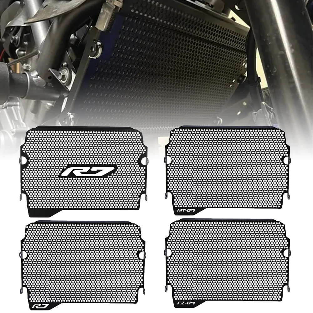 

For Yamaha MT07 FZ07 MT-07 2018-2023 2024 Motorcycle Radiator Guard Protection Grille Cover YZFR7 YZF R7 YZF-R7 2022- 2025 2026