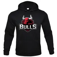 Fashion Basketball Team Chicago Bulls Men's and Women's Leisure Sports Fitness Pullover
