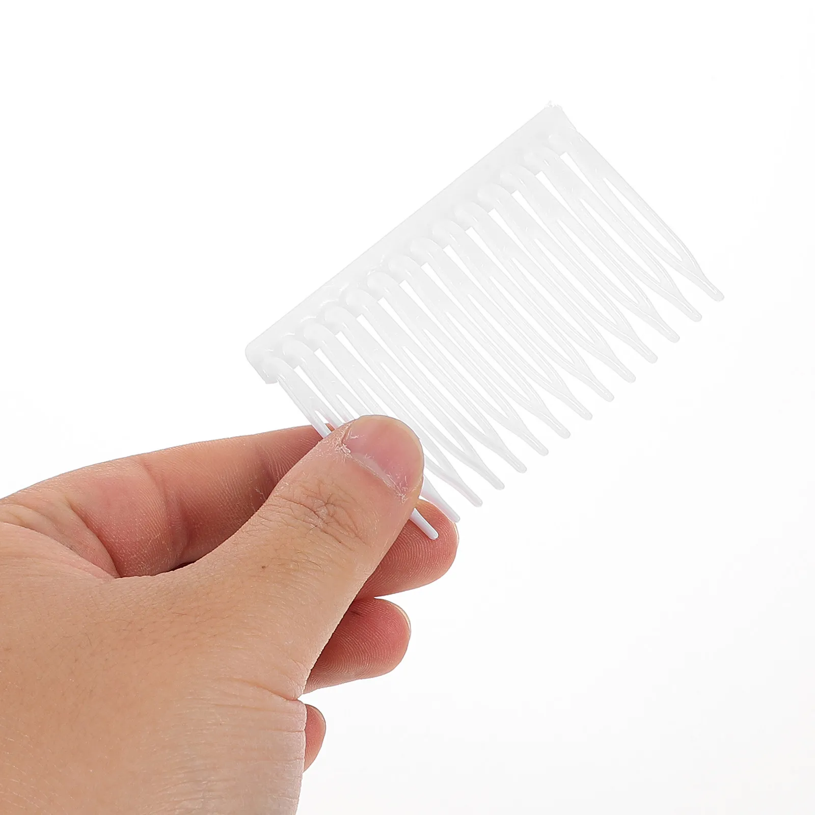 

50Pcs Children Hair Combs 14-Tooth Fine-Teeth Side Comb Clip for Toddlers Girls Secure French Twist Updo Bridal Veil Styling