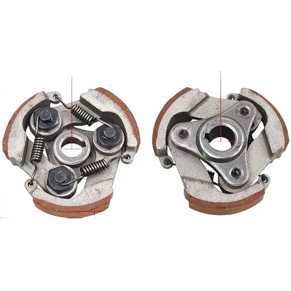 Iron Grooved Clutch NB411 Clutch 7.5cm Diameter 1.6cm Thickness Direct Bolt-on Replacement Heat Dissipation Design 411 Red