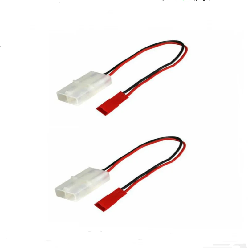 2 Pcs JST male female to XT30 XT60 Amass XT60H XT90 Deans Mini Tamiya Tamiya Male Female Connector Plug Adapter Wire 20awg 10cm