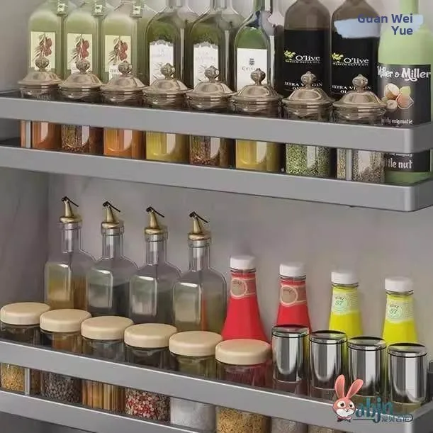 

Настенная полка для кухни из космического алюминия, без сверления, для специй, из утолщенного алюминиевого сплава, для хранения приправ