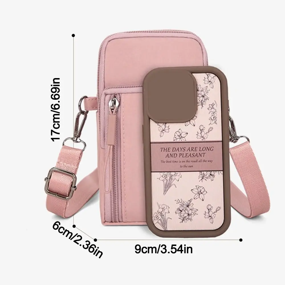 Повседневная сумка через плечо на молнии, многофункциональная водонепроницаемая сумка для ключей, кошелек для монет