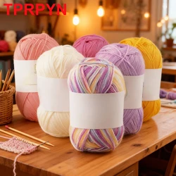 1Pc 50g filato di bambù per maglieria a mano all'uncinetto linea di filati lavorati a maglia a maglia per lavorare a maglia fili fatti a mano fai da te maglione bambola cappello