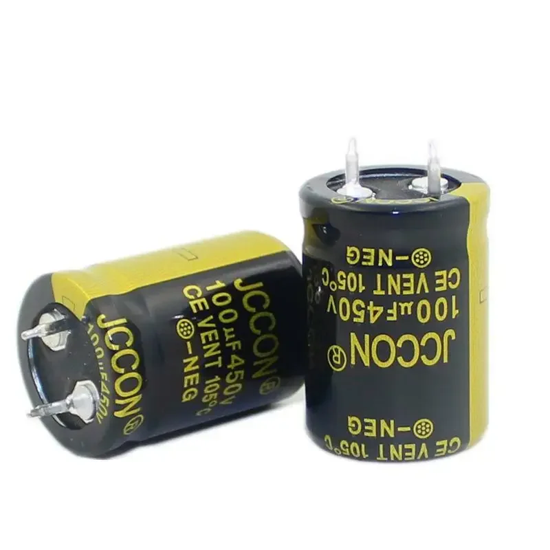 450v100uf JCCON Thick-foot Electrolytic Capacitor Volume 22x30 Inverter Power