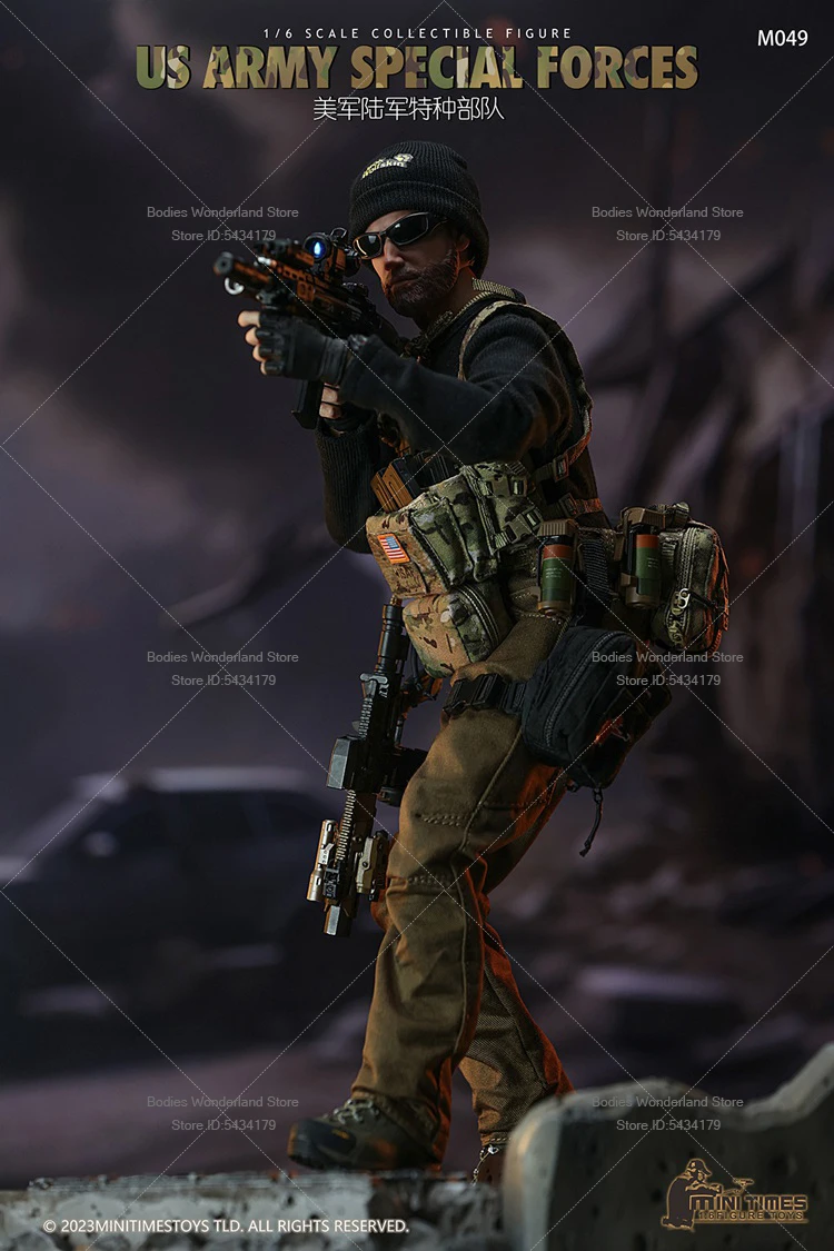 在庫あり ミニタイムズトイズ M049 1/6スケール 男性兵士 米陸軍特殊部隊 12インチ フルセット アクションフィギュア ドール コレクション