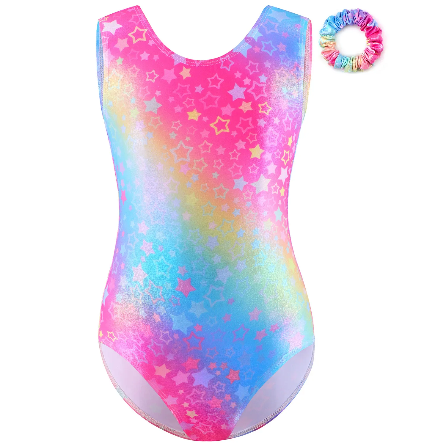 

New Girls' Triangular Onesie Girls' Sleeveless Vest Ballet Dance Suit