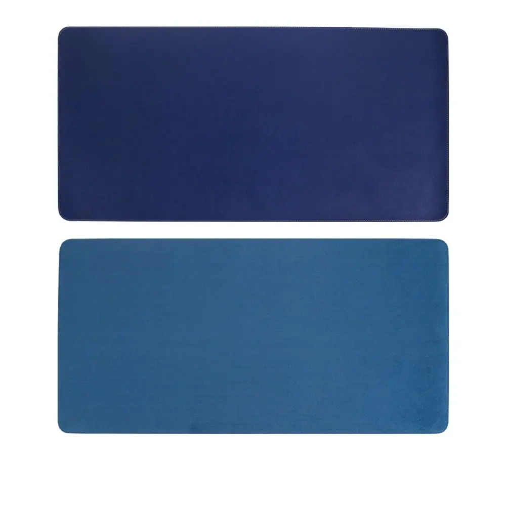 

Easy Clean Dual Side PU Mouse Pad PU Leather Waterproof Desk Protector Mat Non-Slip Solid Color Keyboard Mousepad Home