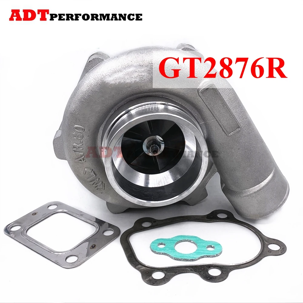 GEN 1 GT2876R GT28 GT2876 53mm GT-Series Performance Turbocharger Ceramic Dual Ball Bearing Upgrade Turbine 0.64AR T25 5-Bolt