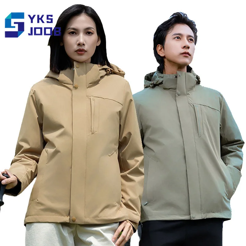 Winter Hiking Down Jacket Couple Lovers Waterproof Windproof Wear-resisting Camping Coat Thermal Treking Climbing Jackets Unisex