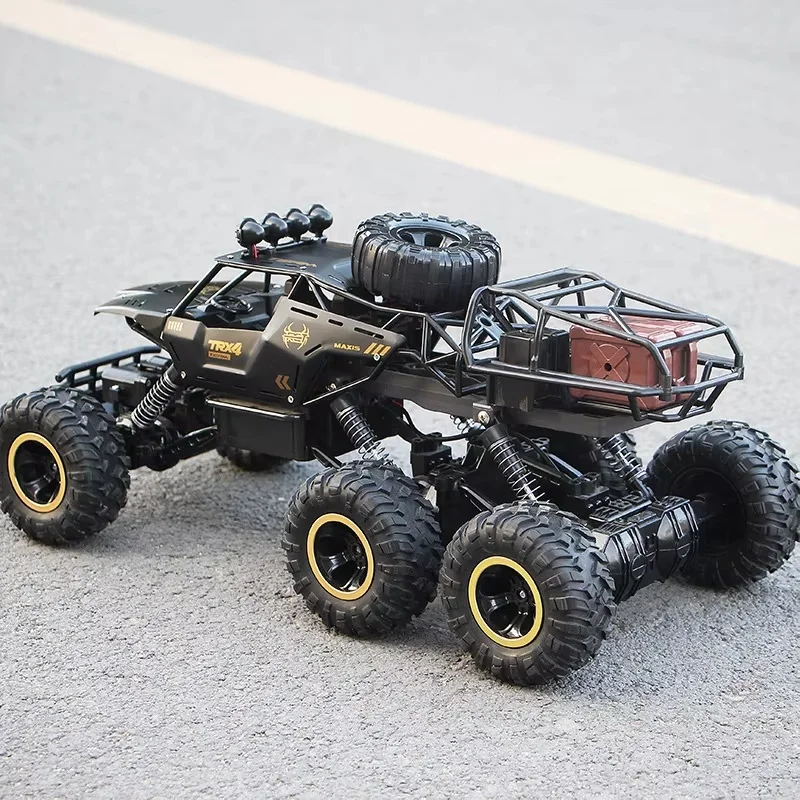 

Extra Large Off-Road RC Car for Kids High-Speed Rechargeable Alloy Four-Wheel Drive Climbing Vehicle Remote Control Toy Boys