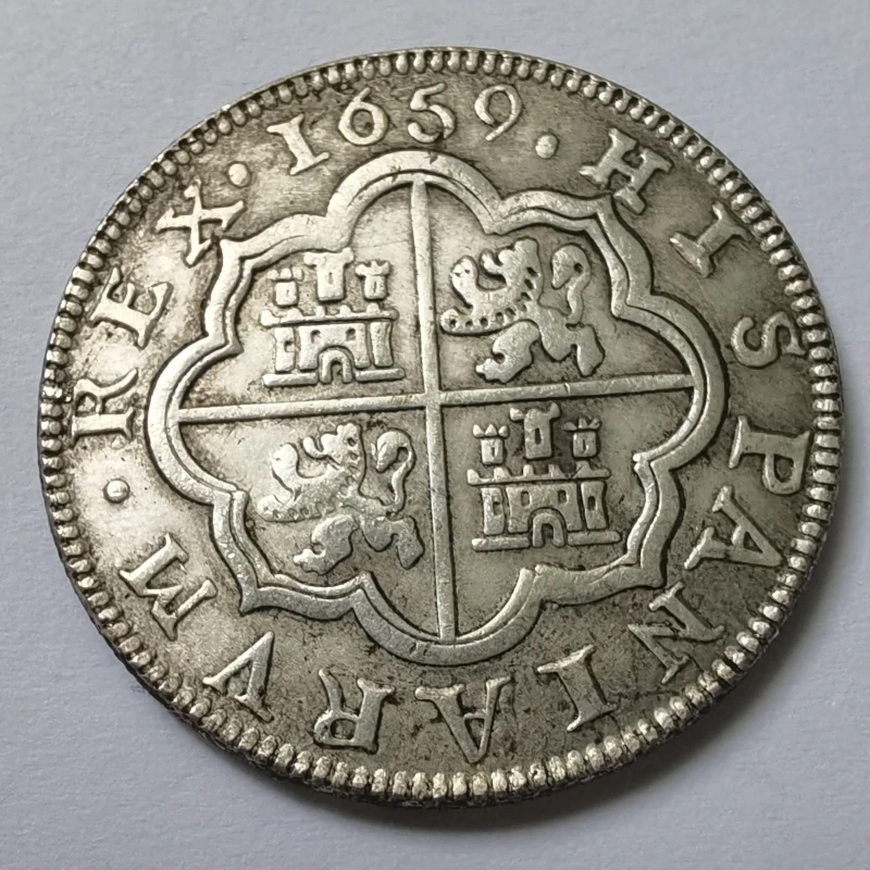 Spain 4 Reales-Felipe IV Copy Silver plated Coin 13 dates to choose