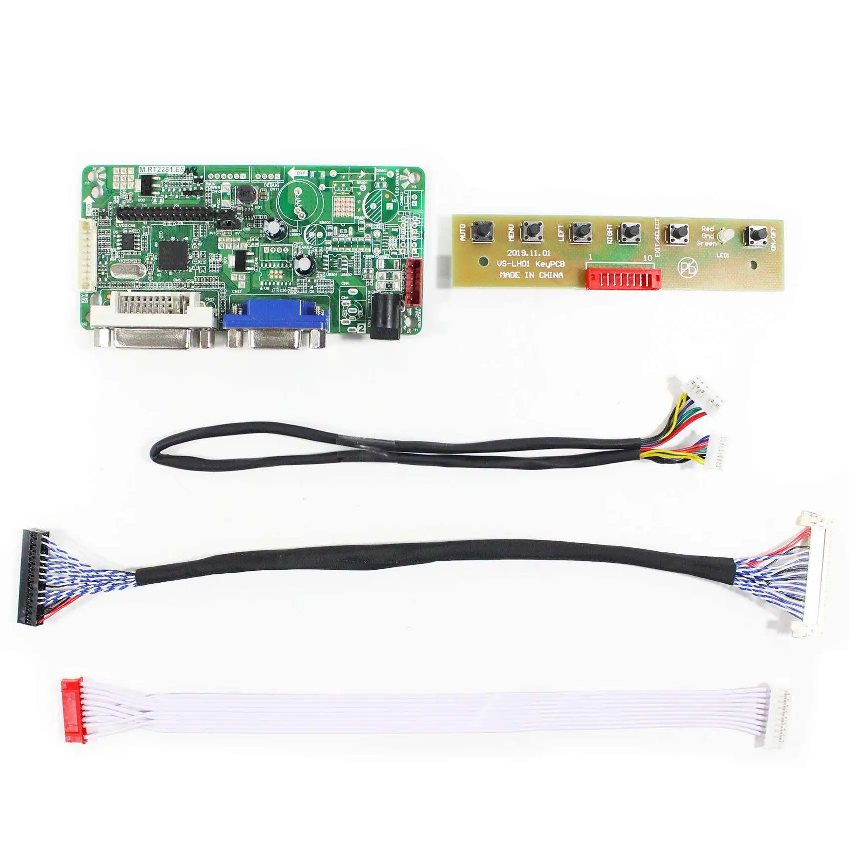 Fit To 17inch LQ170E1LG21 1280x1024 LCD Screen VGA DVI LCD Controller Board RT2281