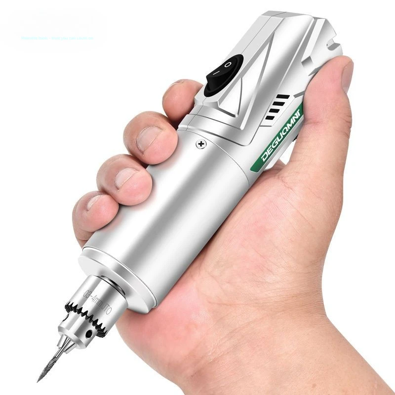 

Набор ручных электрических шлифовальных и полировальных машинок для резьбы по дереву, комплект для обработки древесины