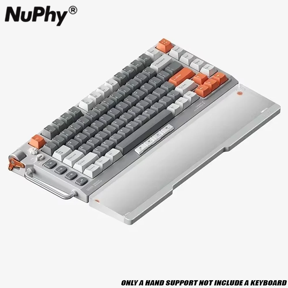 

Nuphy Field75 Palm Rest For Keyboard Twotone Hand Rest Acrylic Aluminum Alloy Hand Rest Wrist Pad Wrist Keyboard Pc Gamer Gift