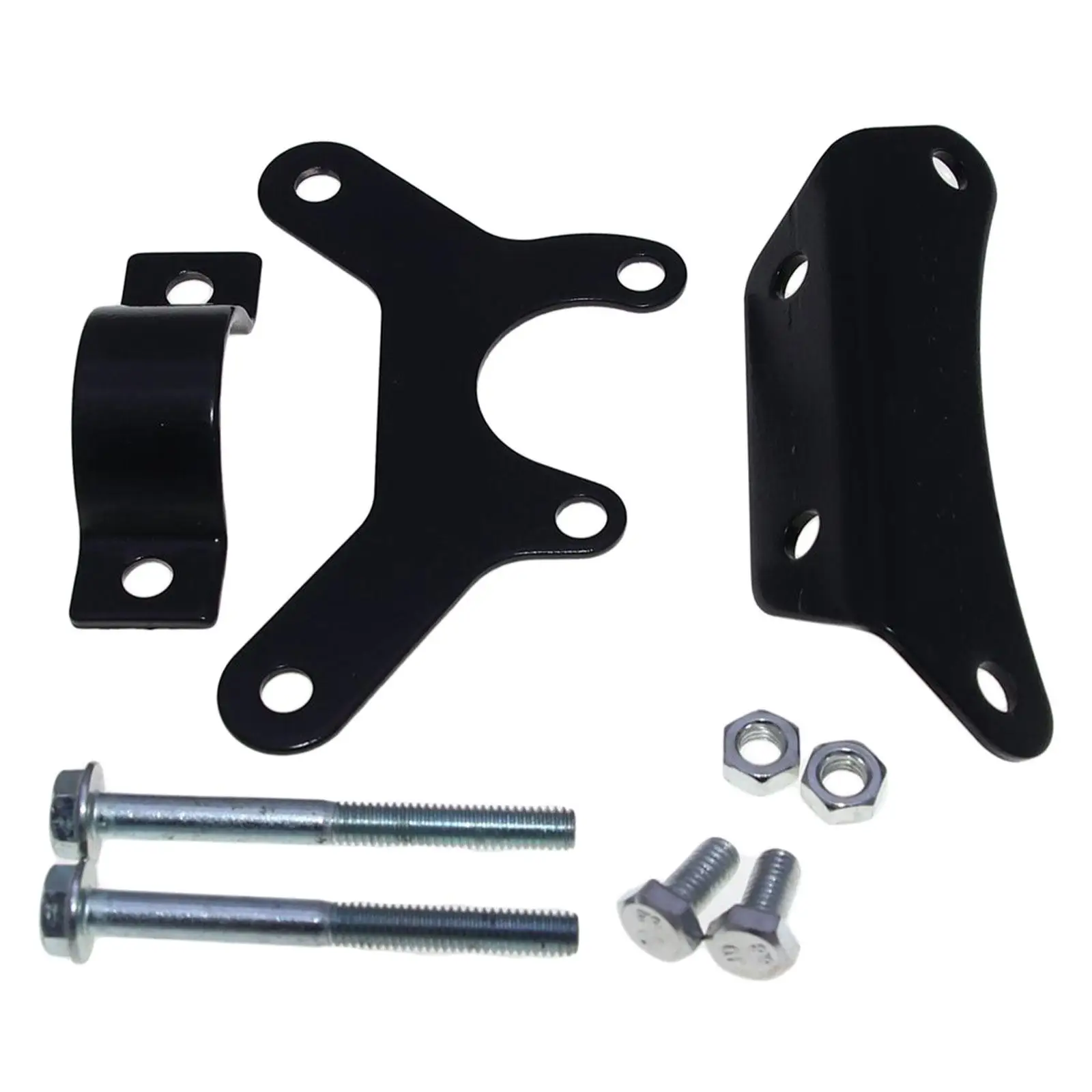 Motorcycle Engine Oil Cooler Radiator Mounting Bracket Set, Metal for 125cc 140cc Pit, Motorbike ATV High Quality Accessory.