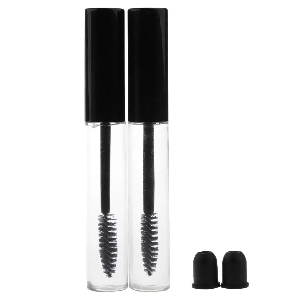 2pcs 2.5ml Travel Empty Eyelash Growth Tube Eyeliner Lip Balm Gloss Container