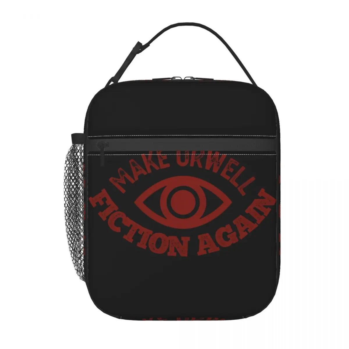 

Изолированная сумка-тоут для обеда MAKE ORWELL FICTION AGAIN Merch, коробка для еды, новый термохолодильник, ланч-бокс для улицы