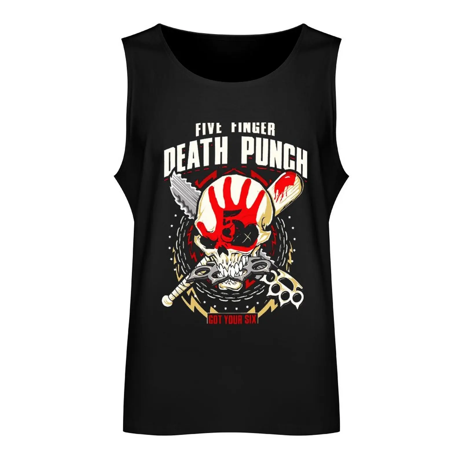 Copy of kk 5FDP Five Finger Death Punch Tank Top gym clothes for man Men's t shirt gym clothes man