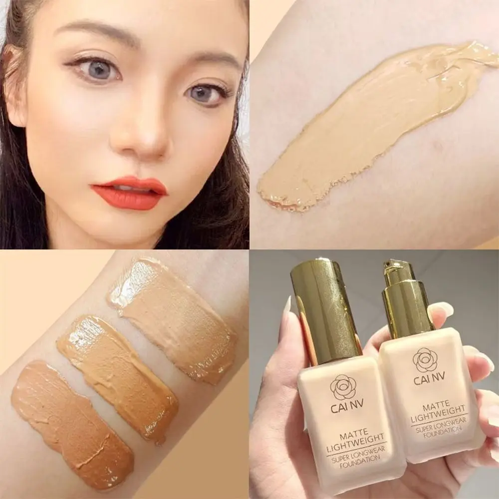 Double Wear Liquid Foundation Multicolor Long Lasting Concealer Foundation Make-up Oil Control Stay in Place Color Mixing Agent