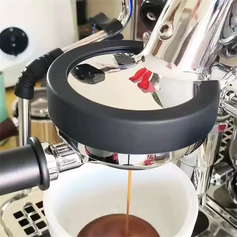 1pcs E61 Group Head Silicone Anti‑Scald Ring,Coffee Machine Accessories for Rocket/LELIT/ECM/WPM/Faema/Expobar E61 Brewing Head