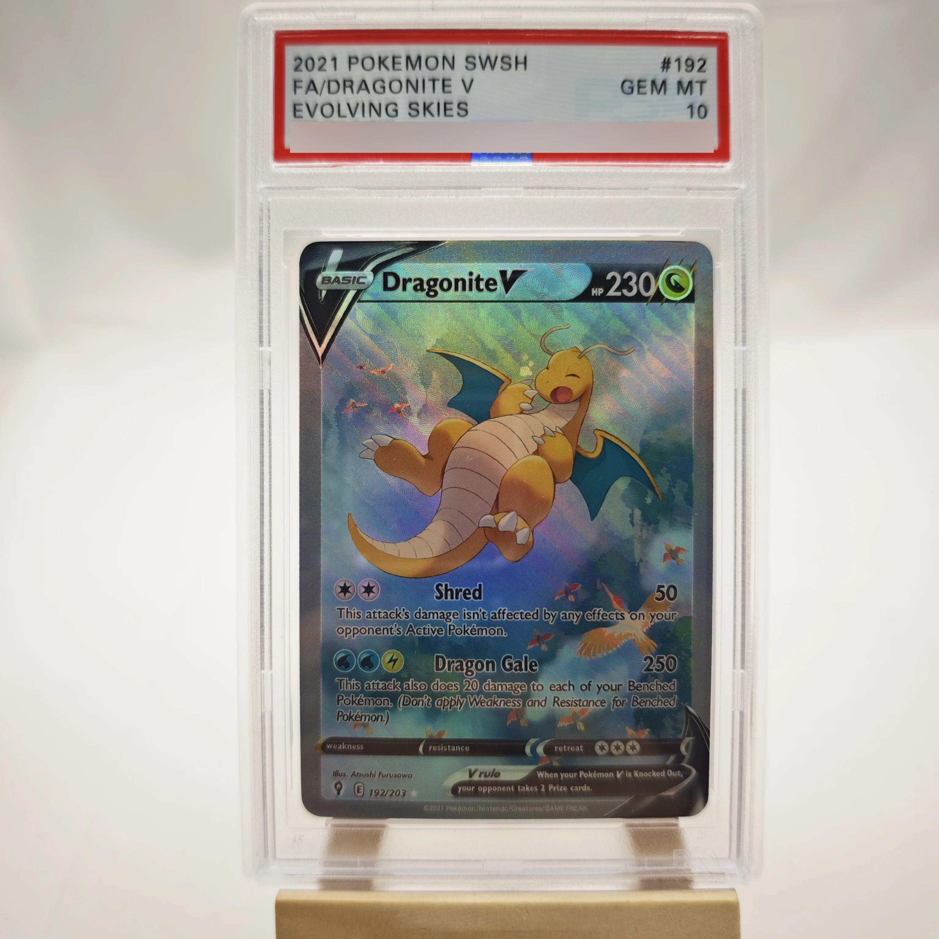 

Коллекционная карта PTCG DIY: Драгонайт V, Молтрес, Райкуаза, Хо-О, Клефейри (копия) — классическая аниме-карта, подарок, игрушка