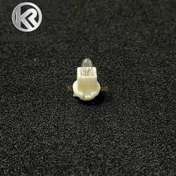 10pcs Bulbs Lamps for Audi Mercedes Benz BMW Opel Volvo Dashboard Instrument 24V 1.2W White Socket