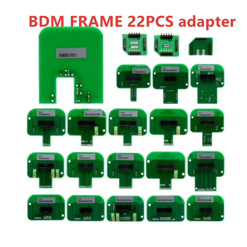 

BDM Frame Adapter for KTAG KESS KTM Chip Adjustment Tool Full Set of 22 Adapters