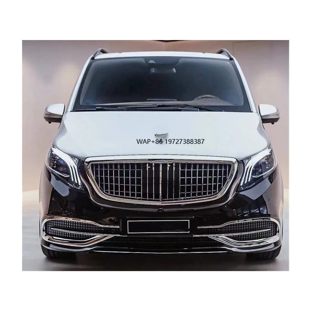 

W447 Vito Metris Design PP Polished Body Kit Factory Direct Grille Bumper 2016-2020 Model Exterior Part