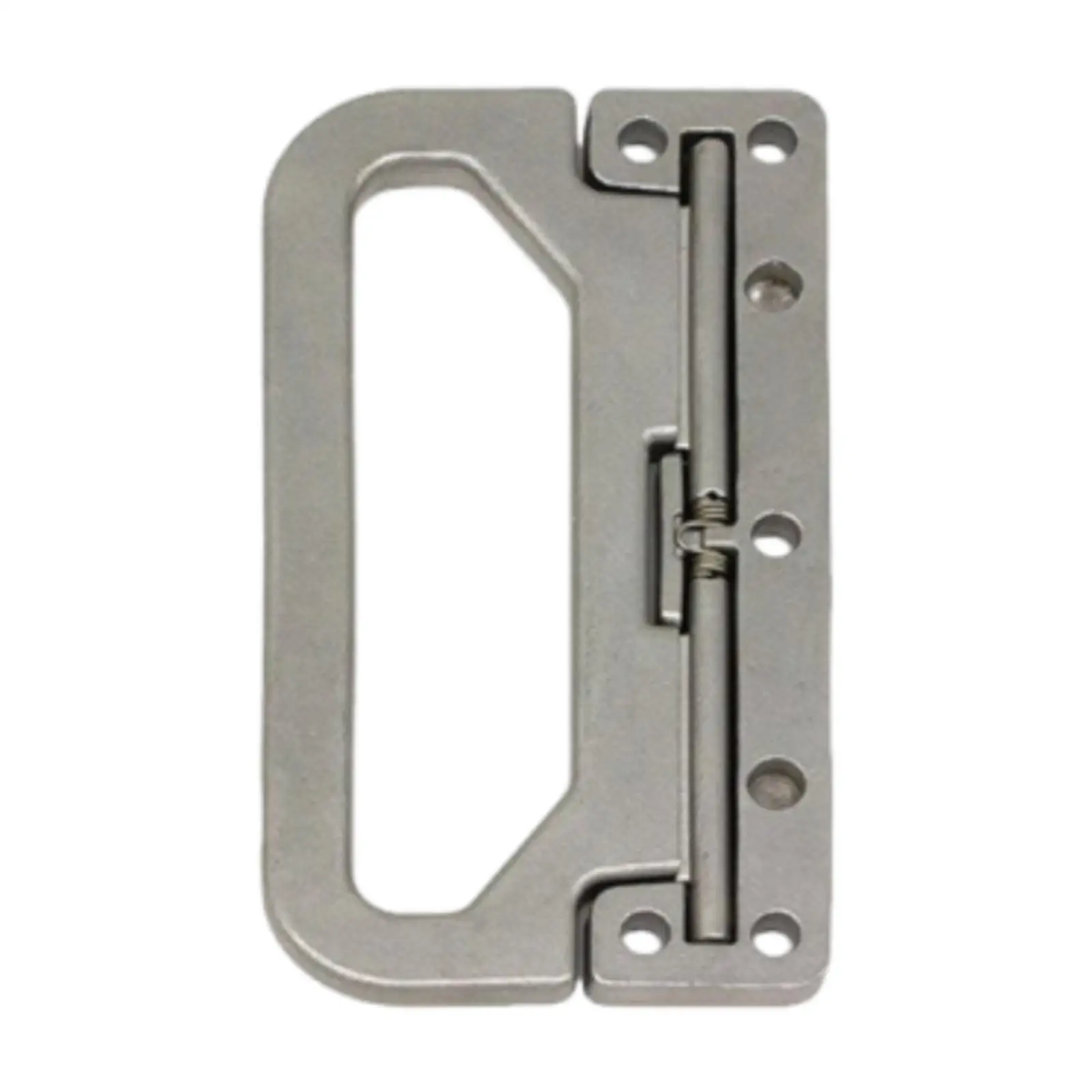 Chest Handle Metal Folding Multifunctional Practical Hardware Spring Loaded Handle for Storage Cabinet Trunks Case Crates Chest