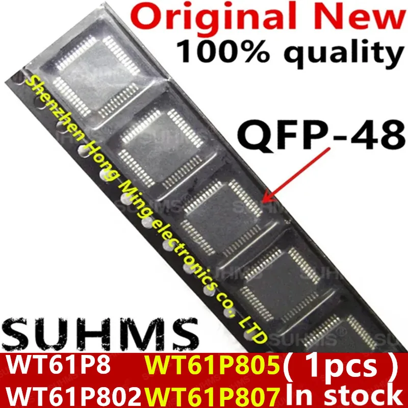 (1 шт.) 100% новый WT61P8 WT61P802 WT61P805 WT61P807 QFP-48 чипсет