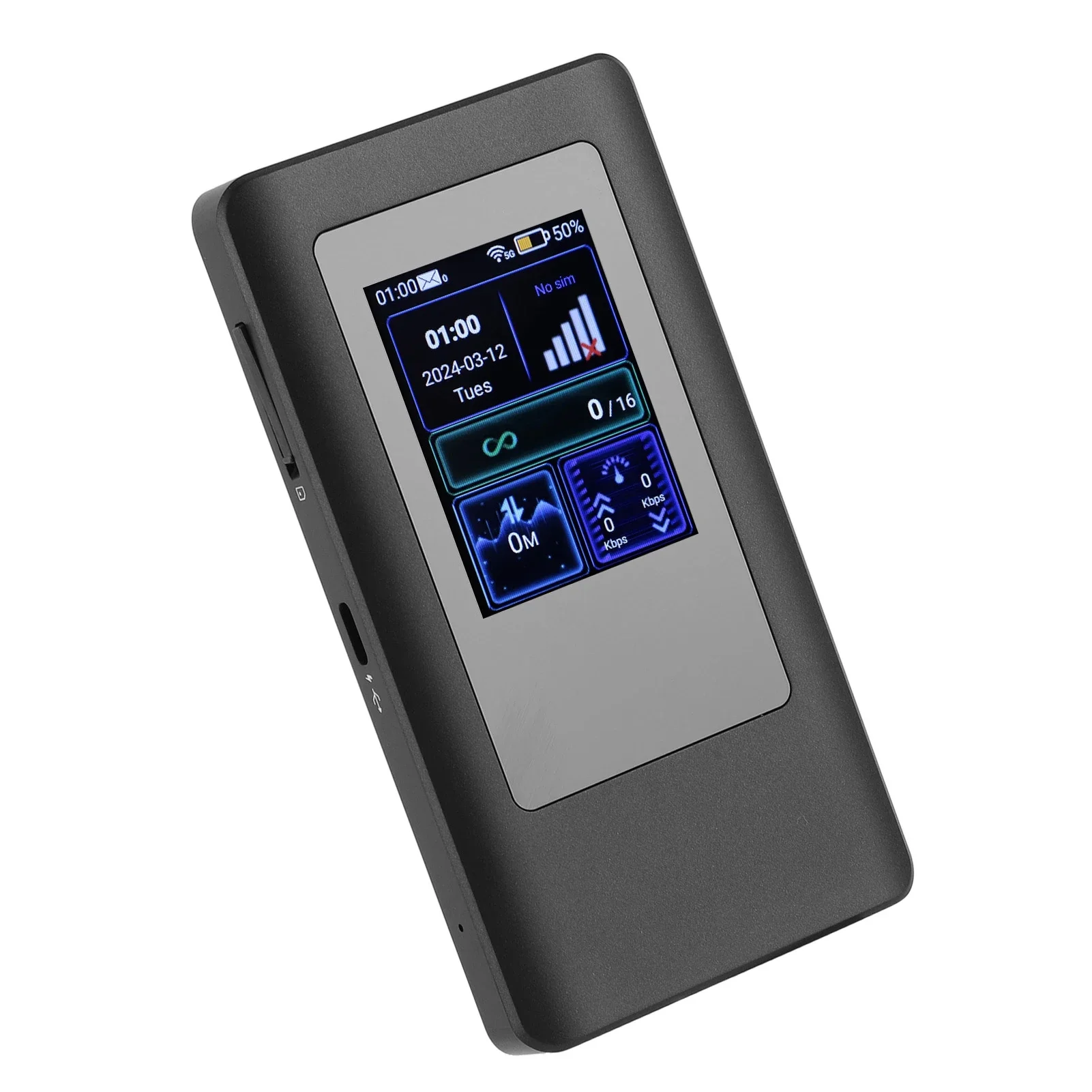 

5G Mobile Wireless Router Dual Band Mobile 5G Hotspot Portable Supports 16 Connected Devices High Speed for Smart Home Devices