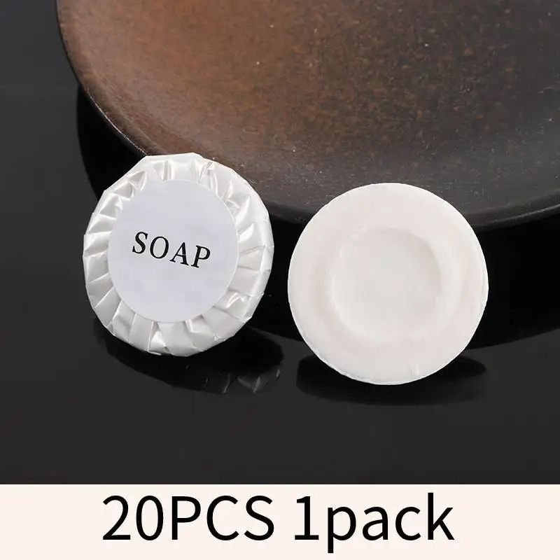 

20/50pcs Multi Functional Soap Hotel Room Disposable Soap Round Soap Tablets Wholesale Toiletries Homestay Inn