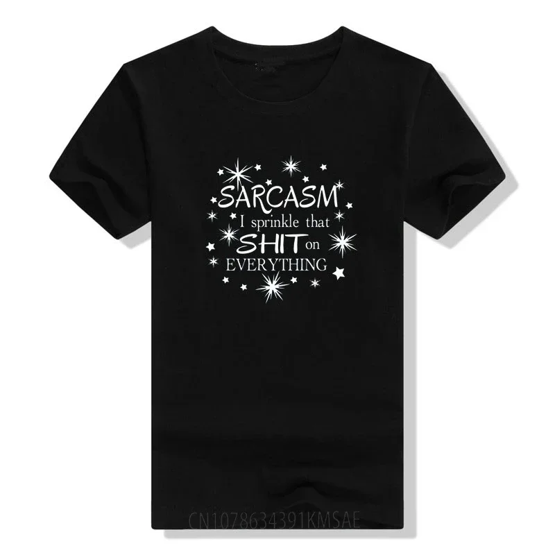 

Футболка с надписью Sarcasm, крутая одежда для женщин и девушек, женская футболка с графическим рисунком, весна-лето