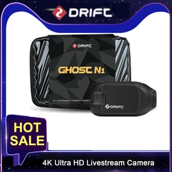 Drift Ghost N1 Action Camera 4K Ultra HD Live POE alimentatore interfaccia RJ45 telecomando Sport Camera per Youtube Live