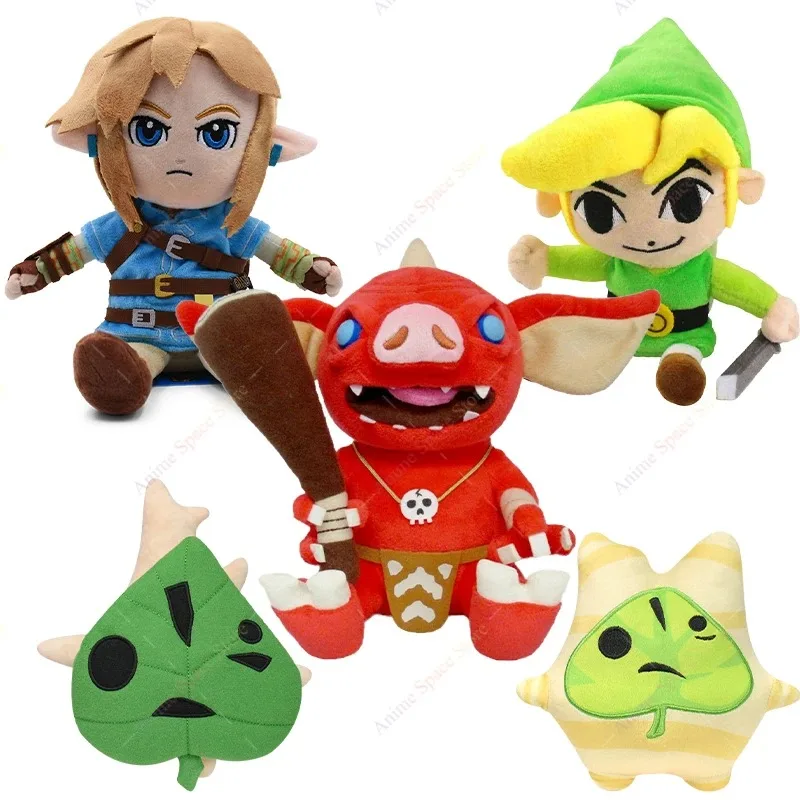 Hot Sale Zelda Breath of the Wild Plush Toys Anime Link Bokoblin korok Soft Stuffed Animal Plushie Doll for Kids Christmas Gifts