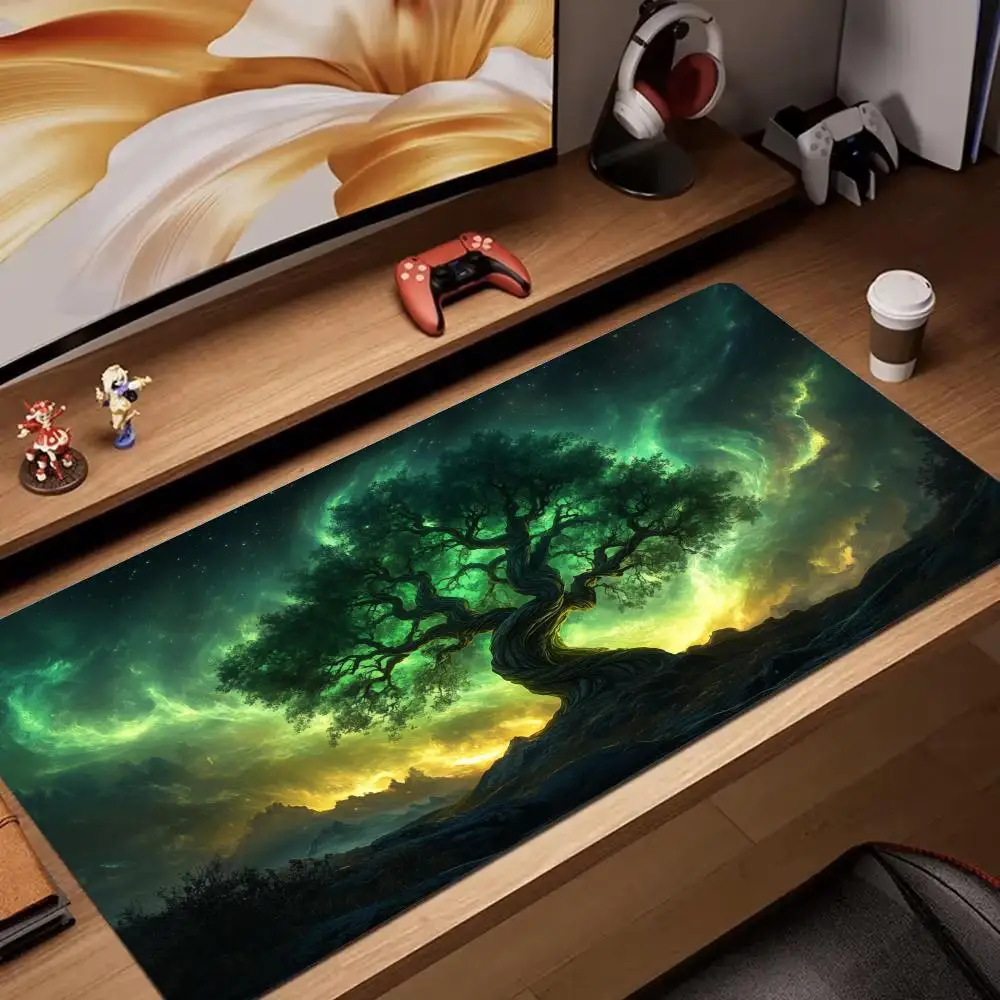 

The Tree of life mouse pad desk mat gaming mats pc accessories expansion pads rubber anti-slip Suitable for work and games