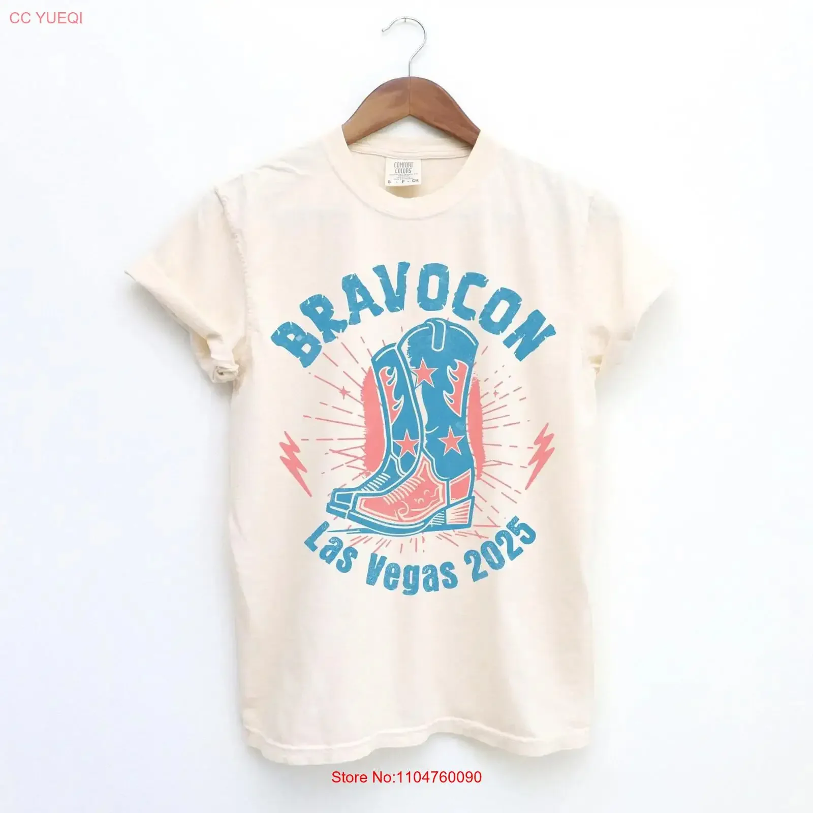 Bravocon Las Vegas 2025 T shirt Reality TV Real Housewives Vanderpump Rules Andy Cohen Summer House Below Deck vintage Washed