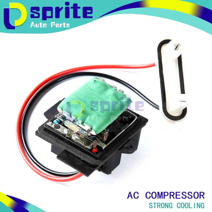 

Резистор регулятора мотора вентилятора отопителя кондиционера 7701206351 7702258237 7701059206 для ​ Для Renault Thalia 2000-2008