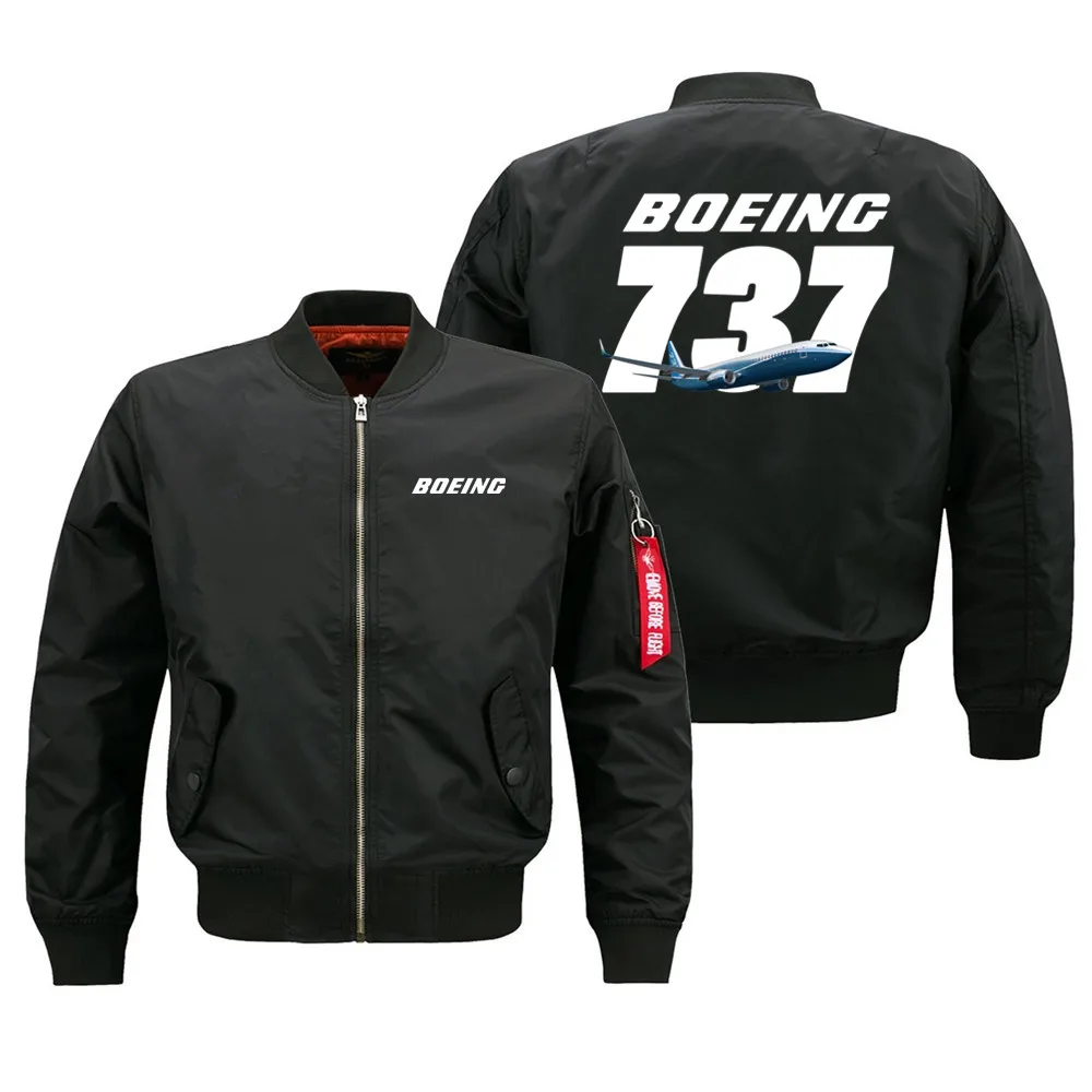 

Flight Super Boeing 737 Aviation Pilots Men Ma1 Bomber Jacket New Windproof Military Outdoor Baseball Coats