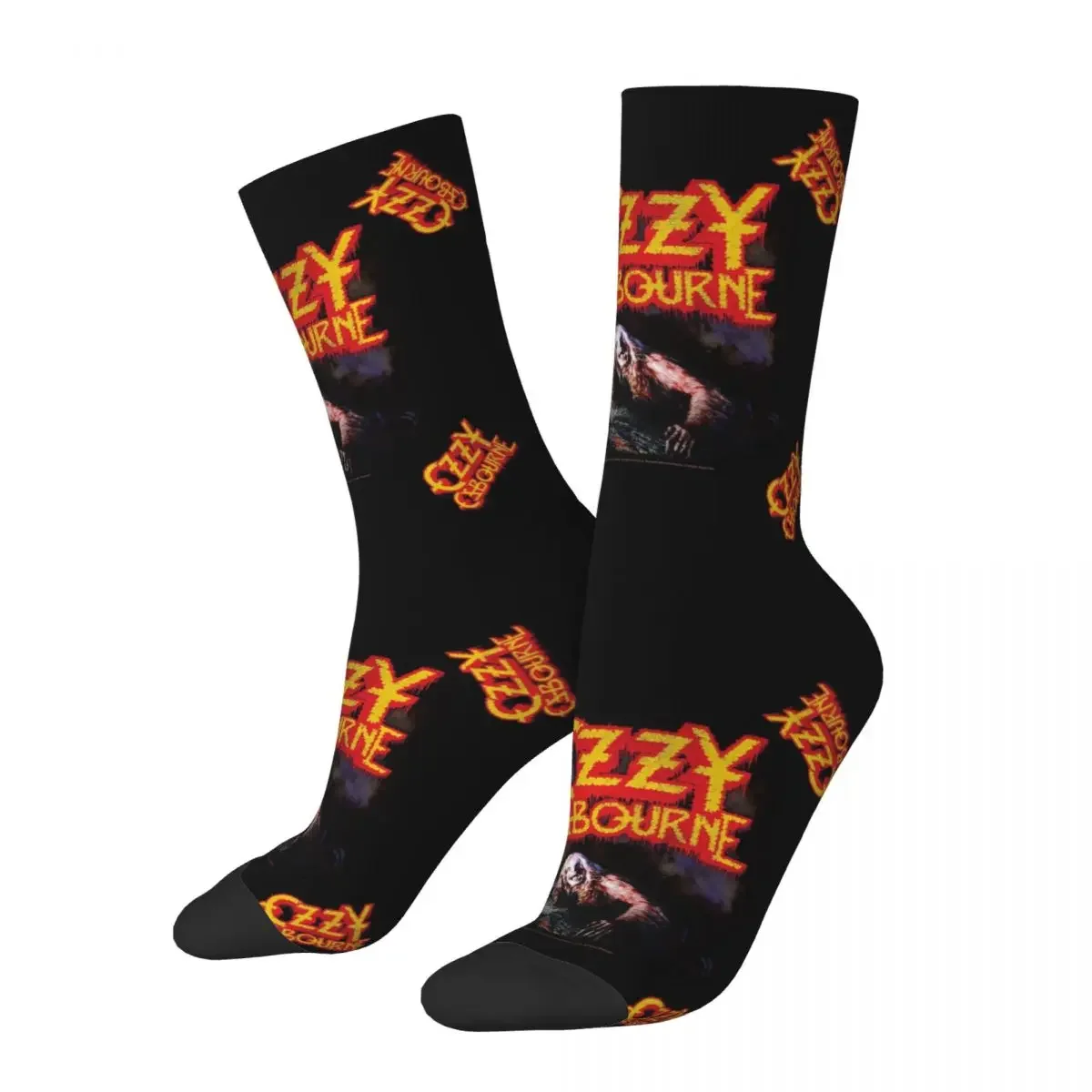 

Ozzy Osbourne Merch Prince Of Darkness Socks Harajuku Super Soft Stockings All Season Long Socks Accessories for Unisex Gifts