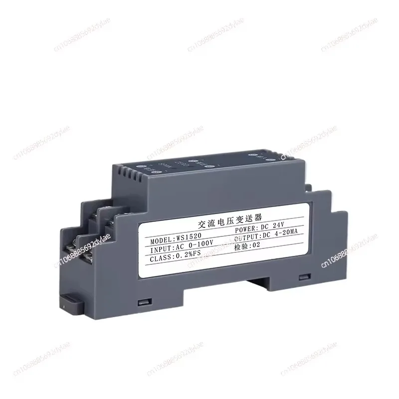

WS1520 AC voltage transmitter AC0-100V380V465V conversion 4-20mA0-10V isolation module